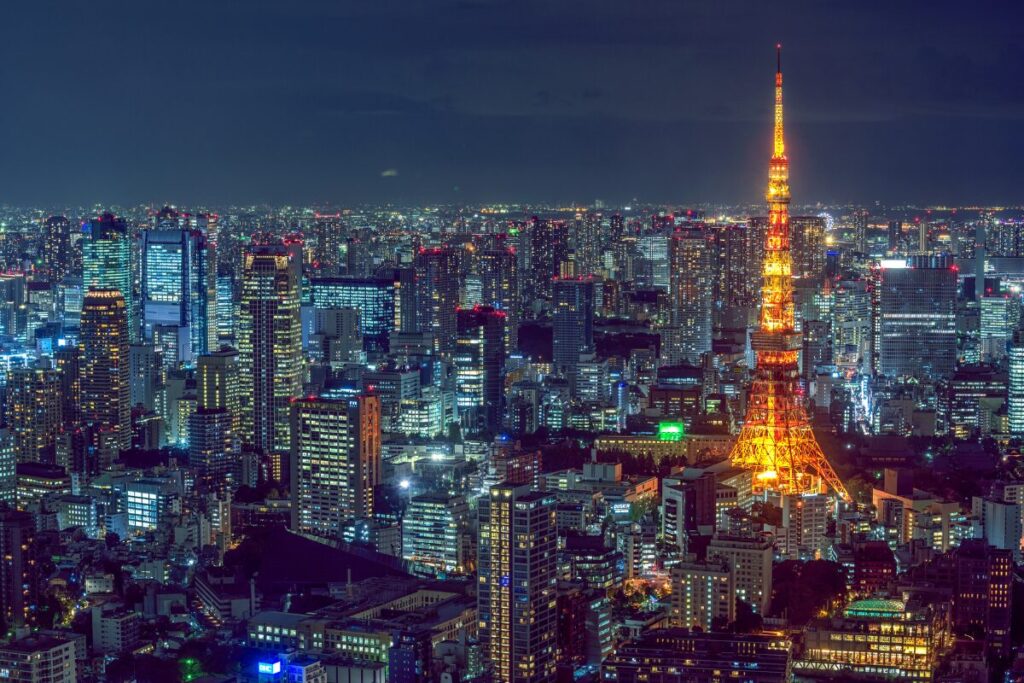 東京の夜景